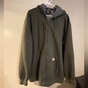 Men's Green Hoodie Sweater